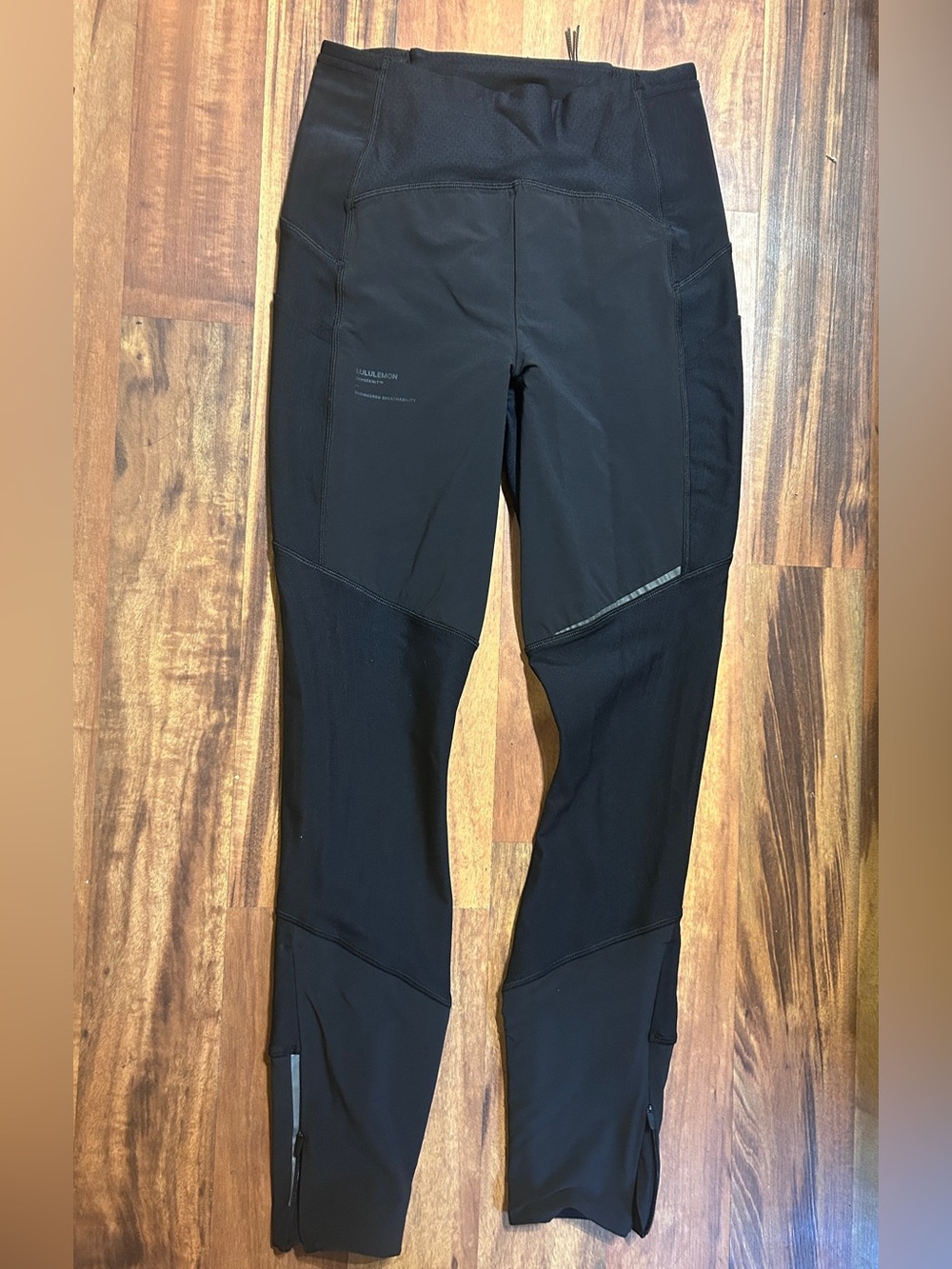 Lululemon SenseKnit Composite High-Rise Run Tight in Black (28")